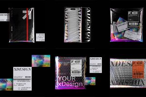 【372期】6款质感铝箔袋品牌VI样机